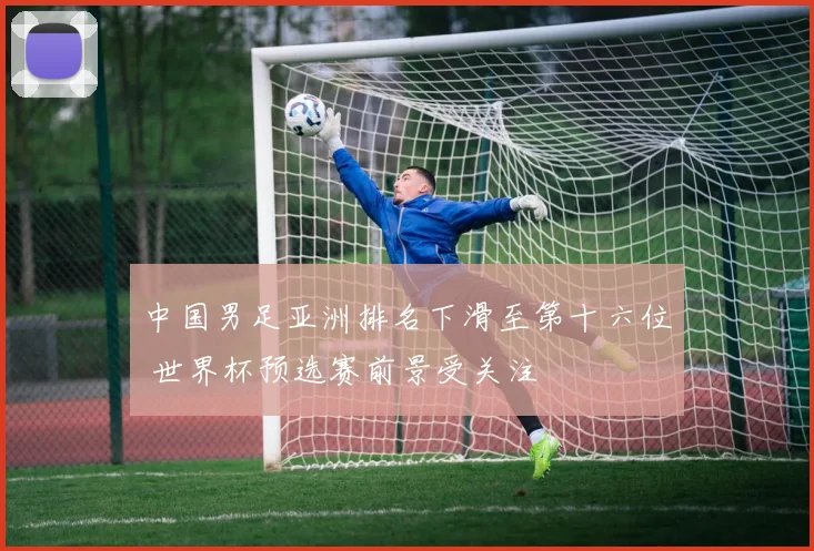 中国男足亚洲排名下滑至第十六位 世界杯预选赛前景受关注